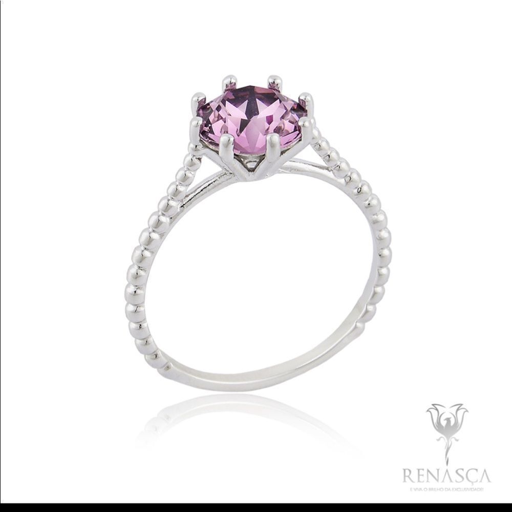 Swarovski Authentic Crystals Ring Whiterhodiumplated 50$